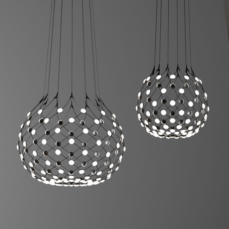 Luceplan Mesh Sospensione Diametro 80 cm