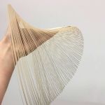 Luceplan ILLAN D 80 cm Sospensione LED in legno di Betulla