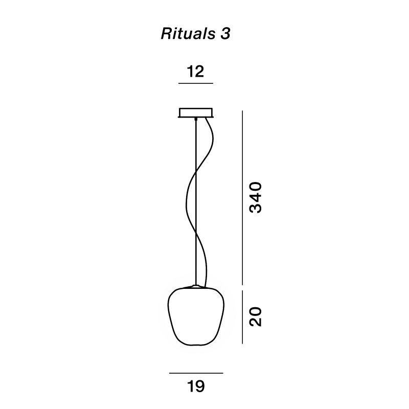 Foscarini Rituals 3 Sospensione