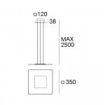 Linea Light Aruba_P 35 cm Lampada Sospensione