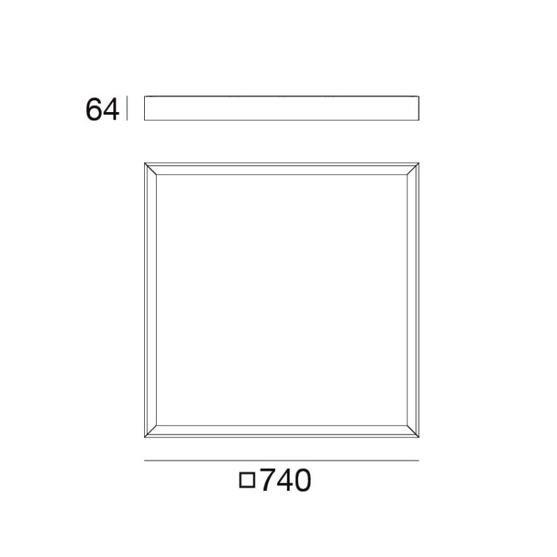 Linea Light Tara_Maxi Plafoniera
