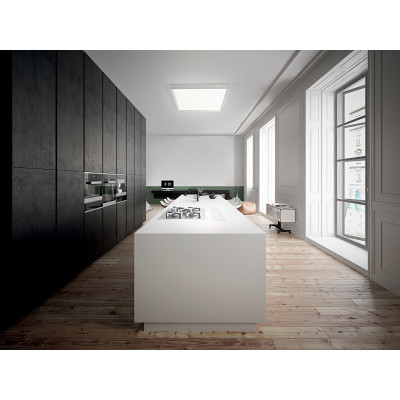 Linea Light Tara Maxi Plafoniera-Applique Quadrata 74 cm LED