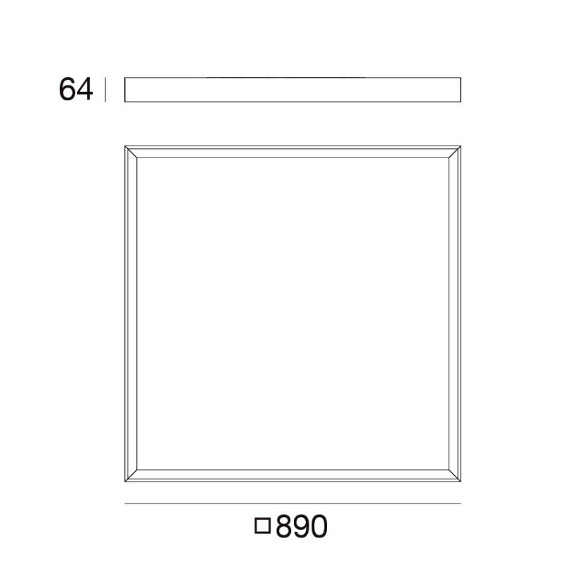 Linea Light Tara_Mega Plafoniera