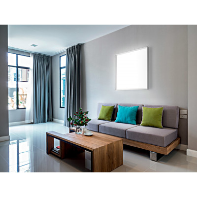 Linea Light Tara Mega Plafoniera-Applique Quadrata 89 cm LED