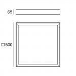 Linea Light Tara_Q 50 cm Plafoniera Linea Light Tara_Q 50 cm Plafoniera