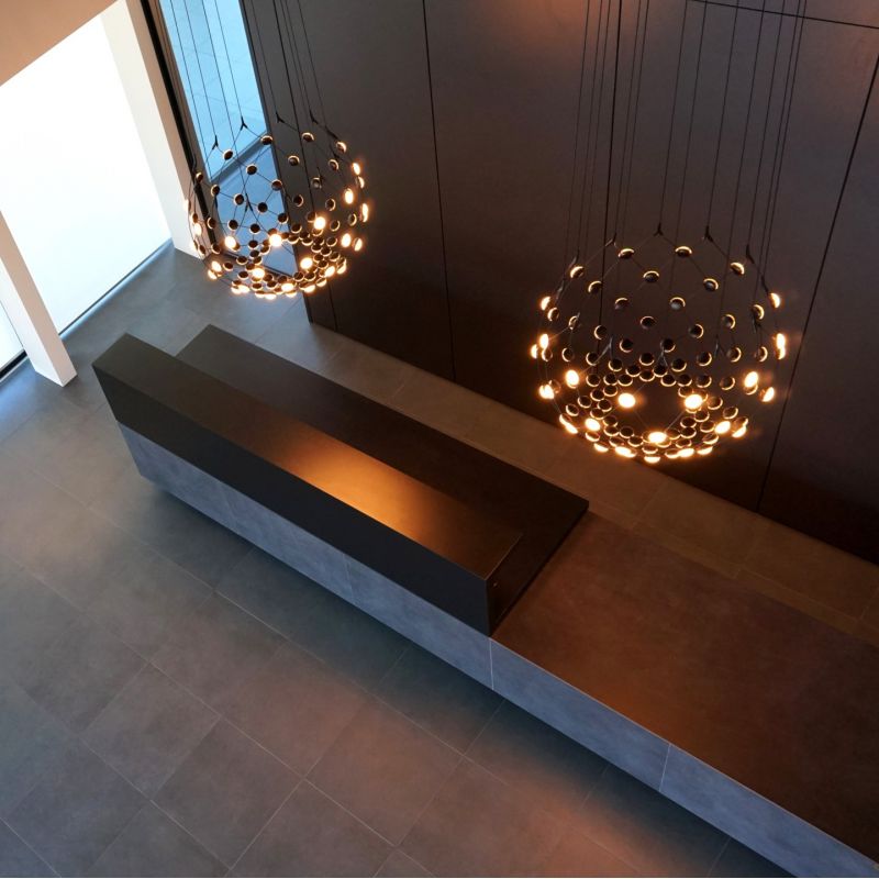 Luceplan Mesh Sospensione Diametro 80 cm