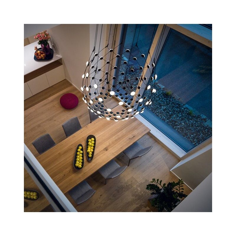 Luceplan Mesh Sospensione Diametro 80 cm