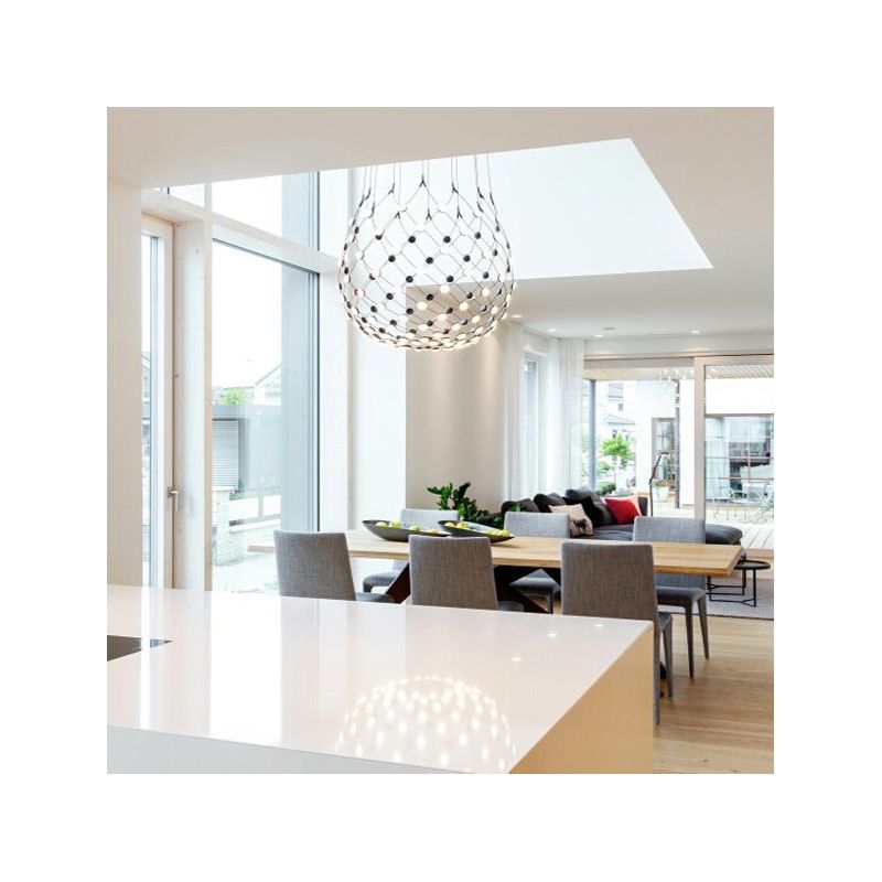 Luceplan Mesh Sospensione Diametro 80 cm