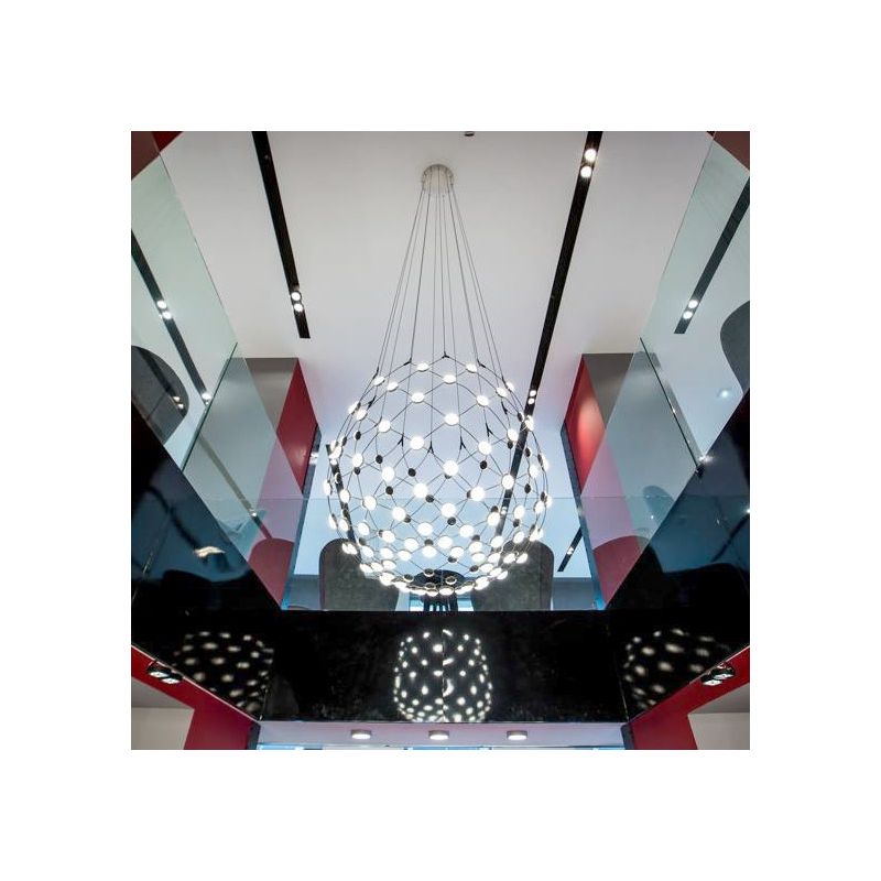 Luceplan Mesh Sospensione Diametro 80 cm