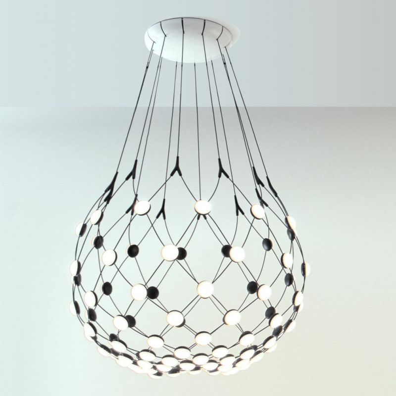 Luceplan Mesh Sospensione Diametro 80 cm