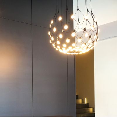 Luceplan Mesh Sospensione Diametro 80 cm