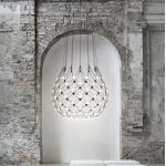 Luceplan Mesh Sospensione Diametro 80 cm