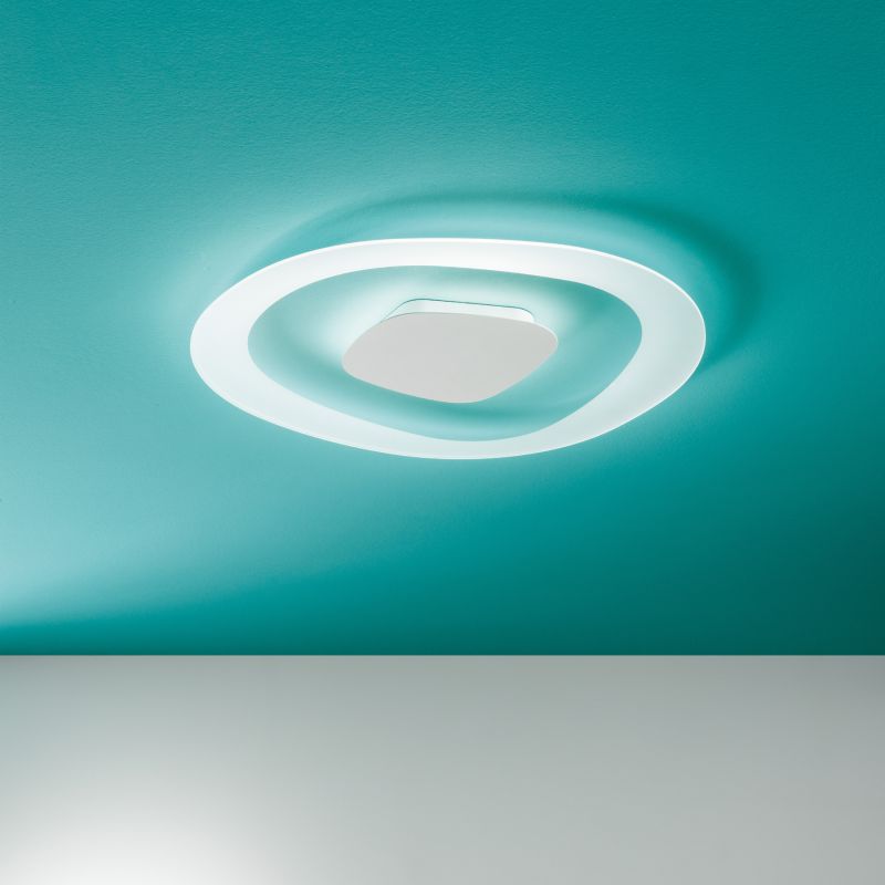 Linea Light Antigua S Plafoniera Applique LED 40 cm Vetro