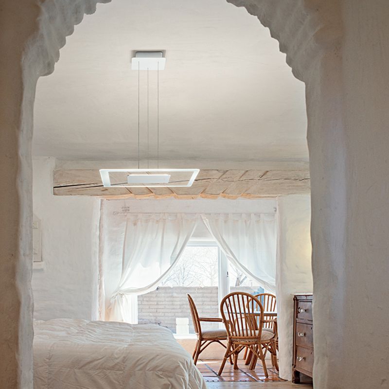 Linea Light Aruba P Lampada Sospensione LED 50 cm Vetro