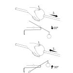 Luceplan Malamata lampada parete con braccio orientabile