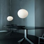 Foscarini Gregg Media Sospensione Bianco