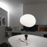 Foscarini Gregg Media Sospensione Bianco