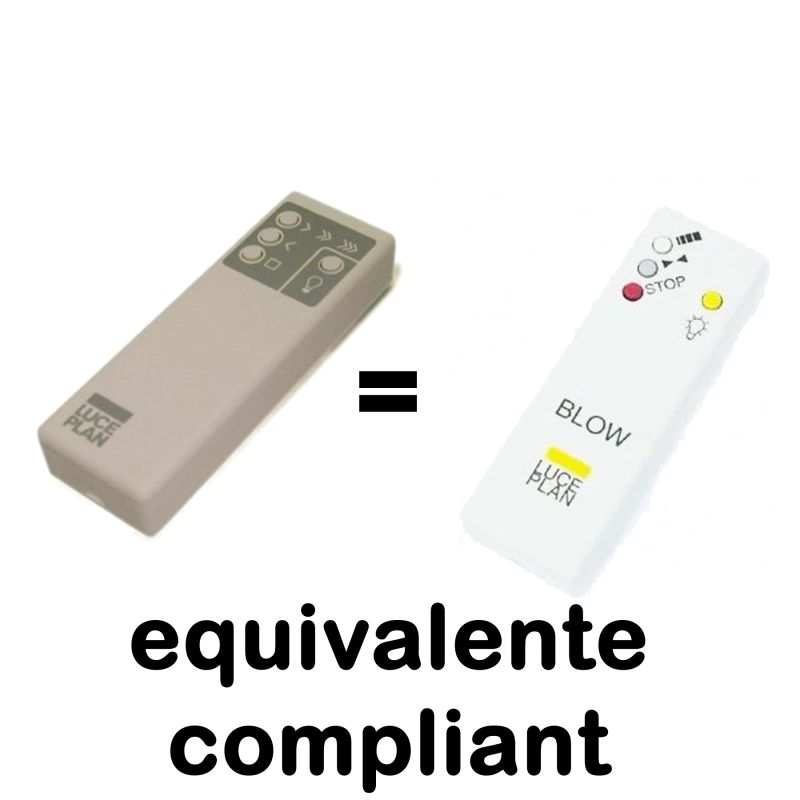 Luceplan Blow Telecomando per Vecchia versione D28t