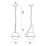 Foscarini Tonda Sospensione Piccola