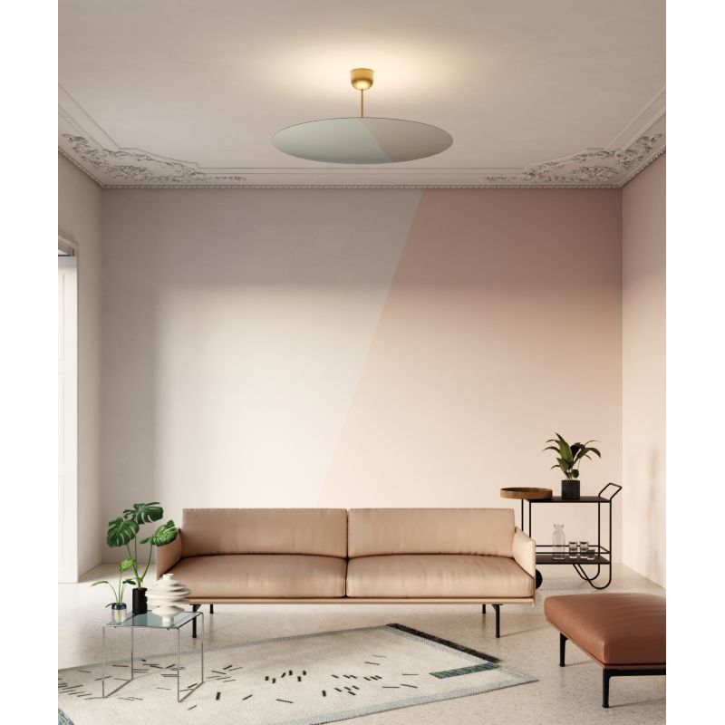 Luceplan Millimetro Soffitto 50-85 cm