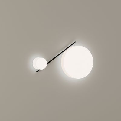 LEDS C4 Spark Double plafoniera LED Vetro 14-39 cm