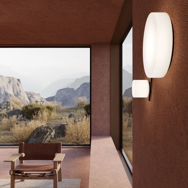 LEDS C4 Spark Double plafoniera LED Vetro 14-39 cm