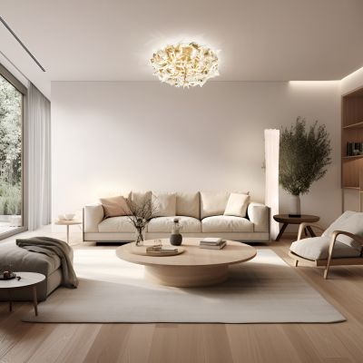 SLAMP VELI AUREA Plafoniera LARGE D. 78 cm