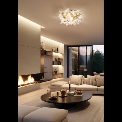 SLAMP VELI AUREA Plafoniera MEDIUM  D. 53 cm