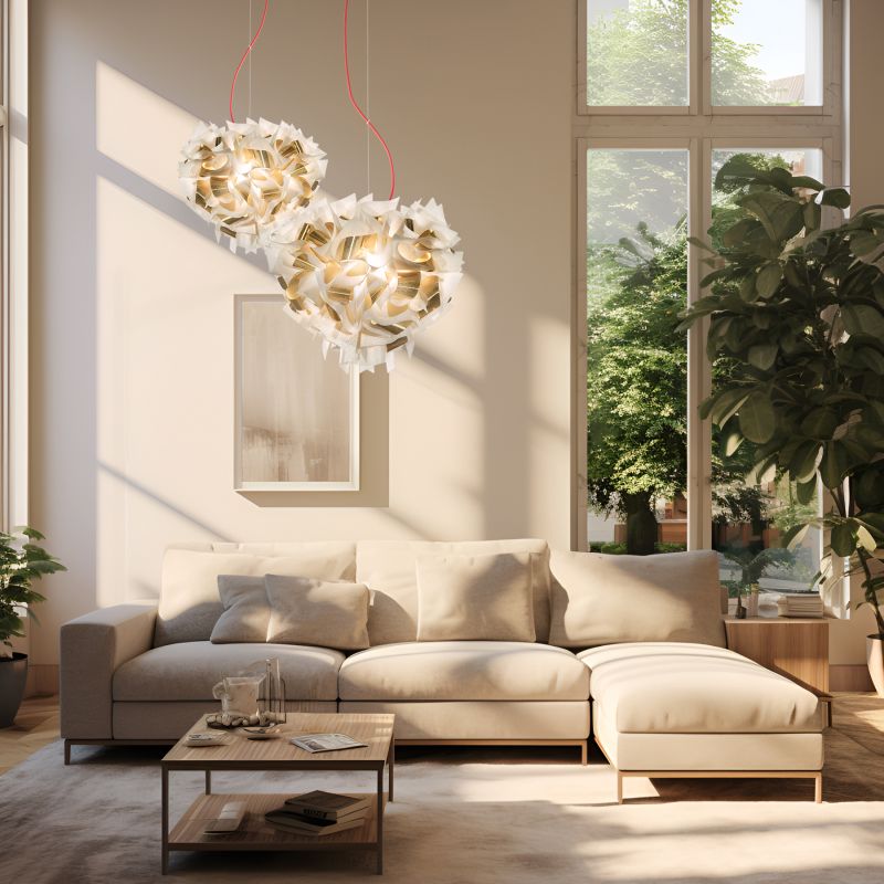 SLAMP VELI AUREA Sospensione 42 cm