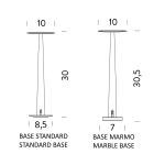 Nemo Portofino lampada tavolo portatile e ricaricabile Nemo Portofino lampada tavolo portatile e ricaricabile