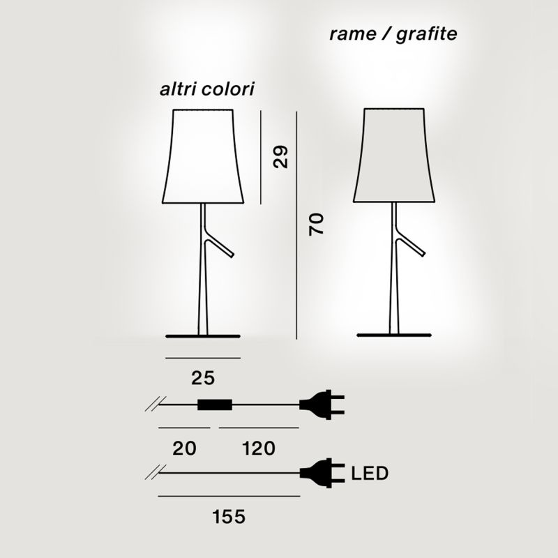 Foscarini Birdie Grande Tavolo