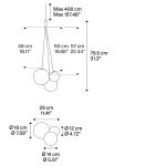 LODES Random Sospensione LED LODES Random Sospensione LED
