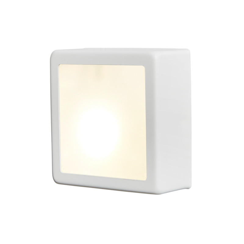 Biluce BLOK applique plafoniera cubetto bianco