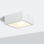 Biluce BLOK applique plafoniera cubetto bianco Biluce BLOK applique plafoniera cubetto bianco