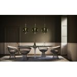 LODES Sky Fall Round Large Sospensione 34 cm