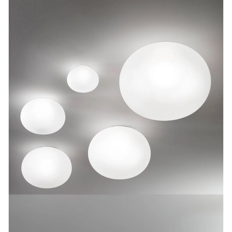 Vistosi Lucciola Plafoniera Piccola Vetro 36 cm