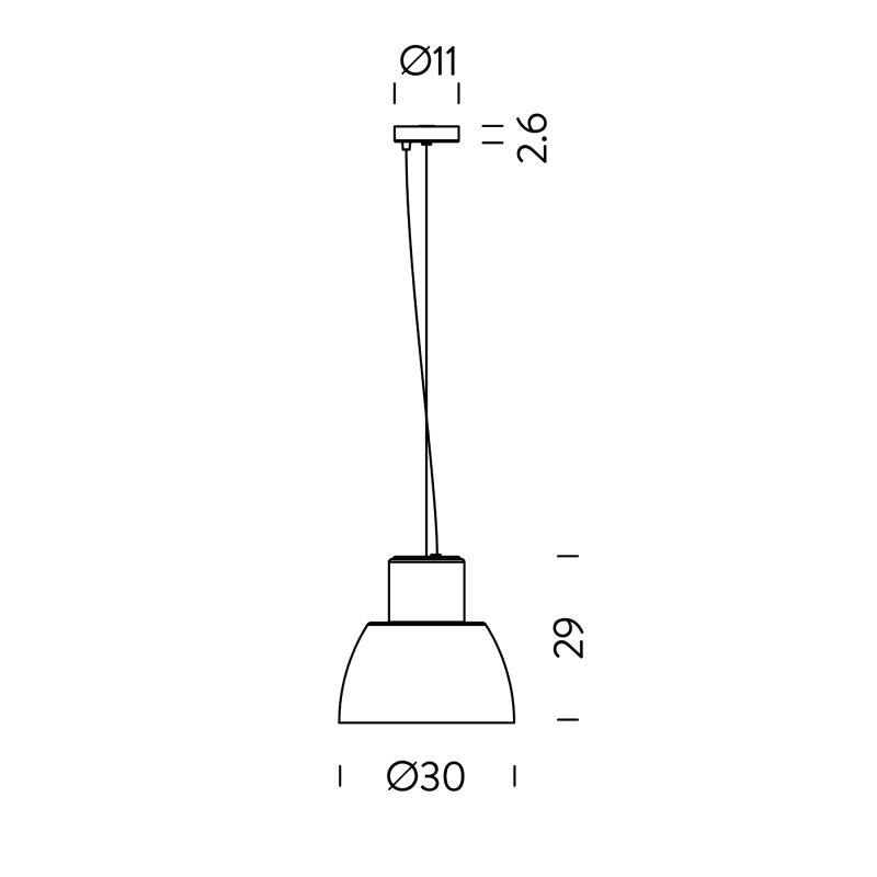 Nemo LOROSAE Sospensione media 30 cm