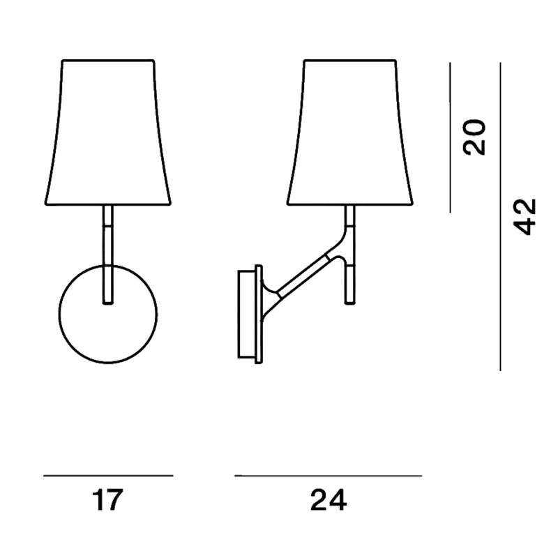 Foscarini Birdie Parete