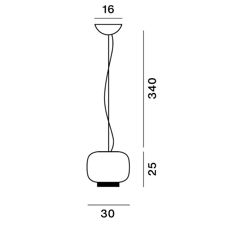 Foscarini Chouchin 3 Sospensione