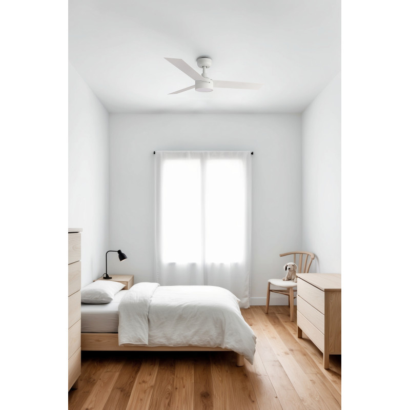 CRUISER S LED Ventilatore bianco