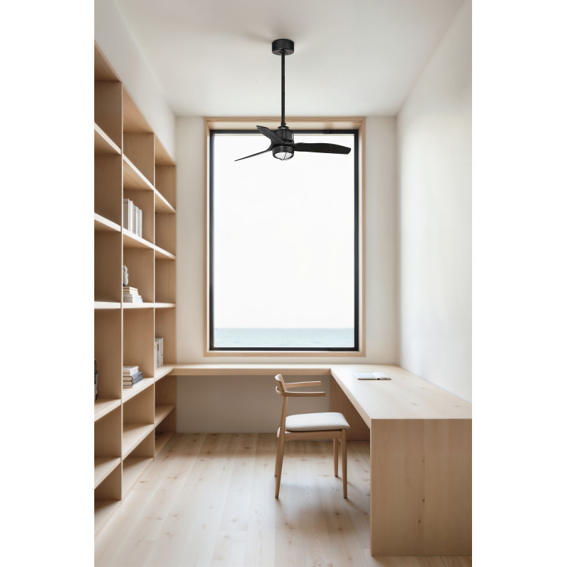 JUST FAN S LED Ventilatore nero opaco