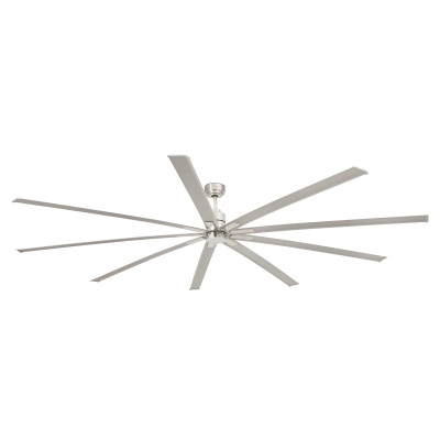 MANHATTAN XXL LED Ventilatore nichel opaco