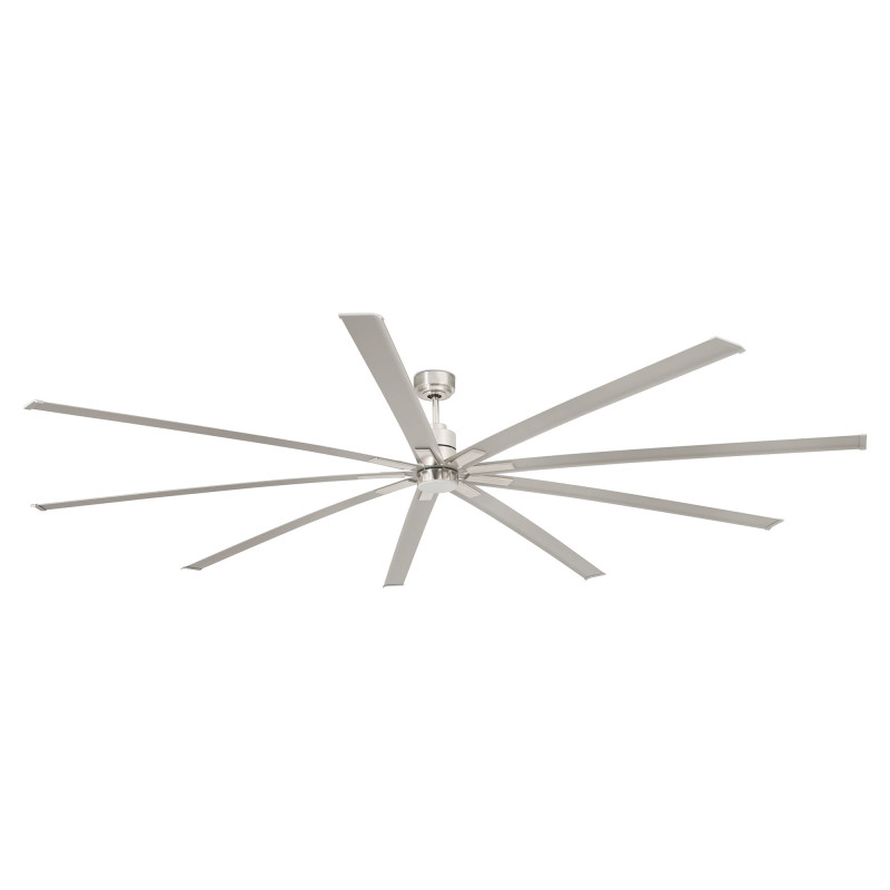 MANHATTAN XXL LED Ventilatore nichel opaco