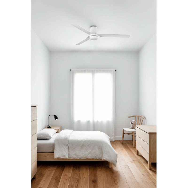 MINI PUNT TUB S LED Ventilatore bianco