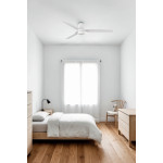 MINI PUNT TUB S LED Ventilatore bianco