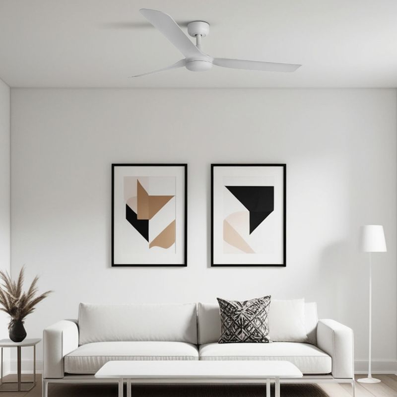 PUNT M LED Ventilatore bianco Ambient