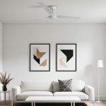 PUNT M LED Ventilatore bianco Ambient