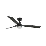 PUNT M LED Ventilatore nero