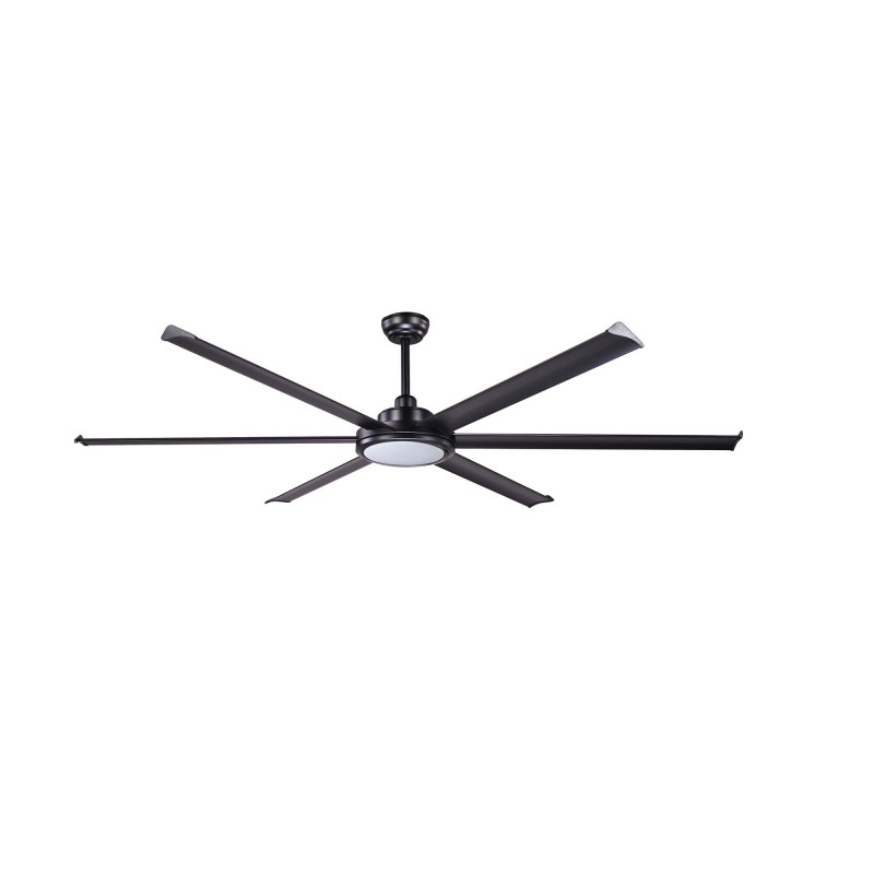 ROTTERDAM 20 XL LED Ventilatore de soffitto nero