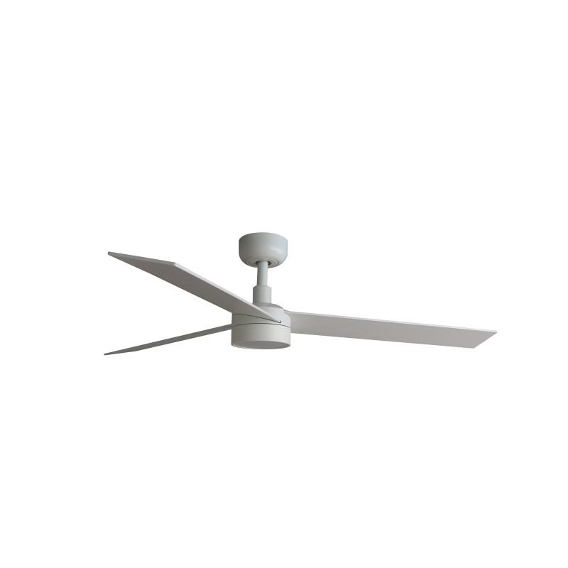 RUDDER L LED Ventilatore bianco/frassino